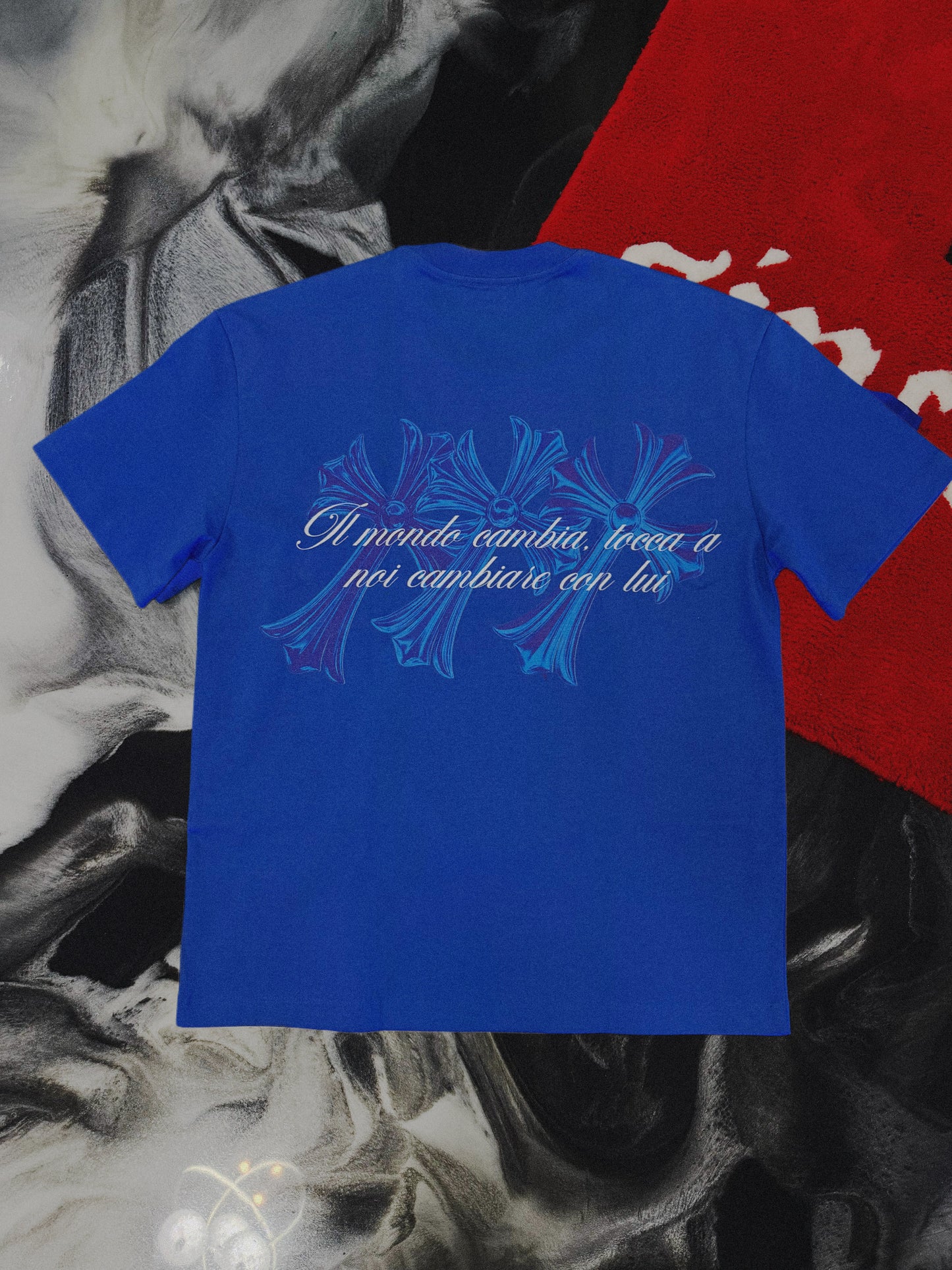 “Crânes bleus” T-SHIRT
