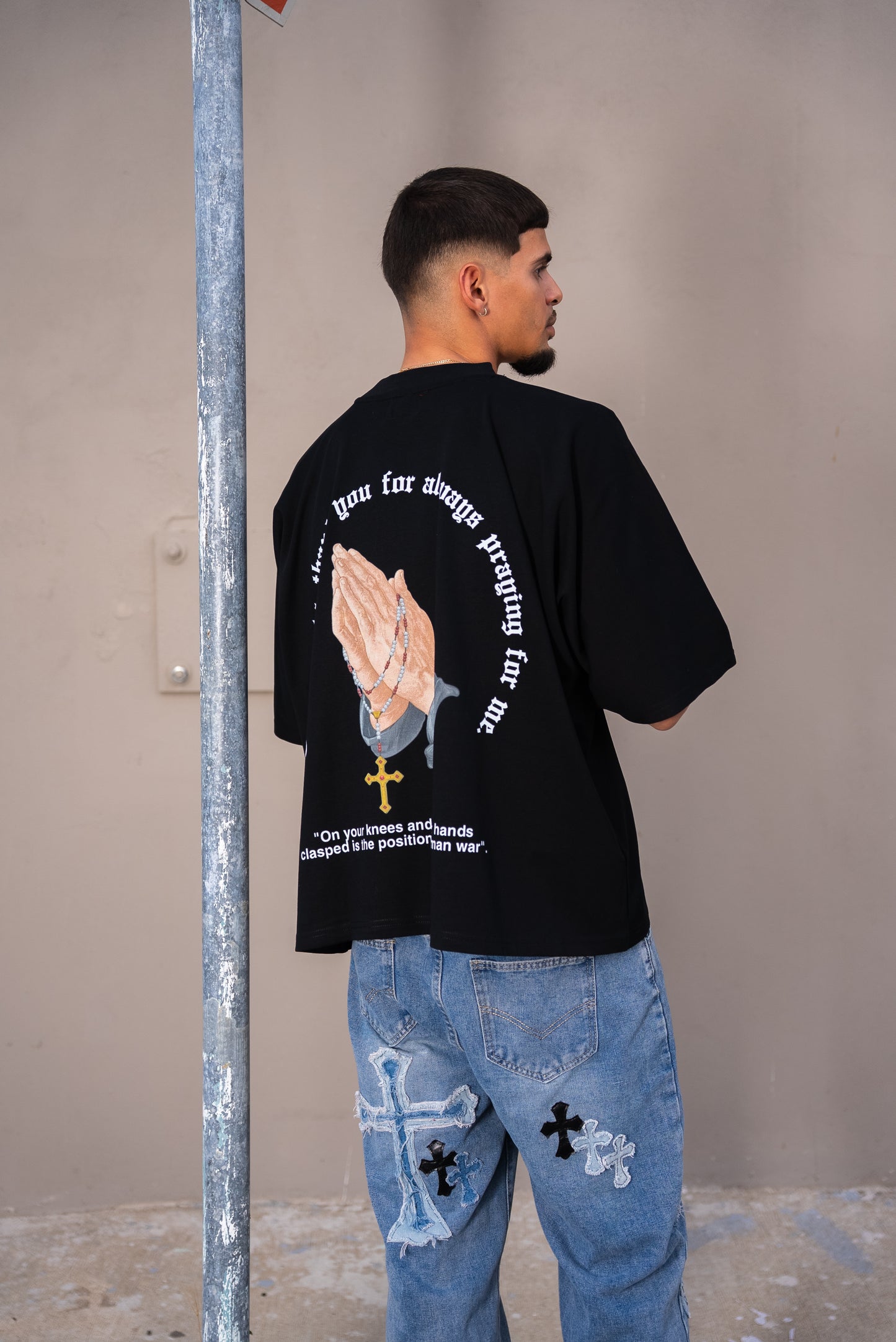 “thanks God” BOXY CROP