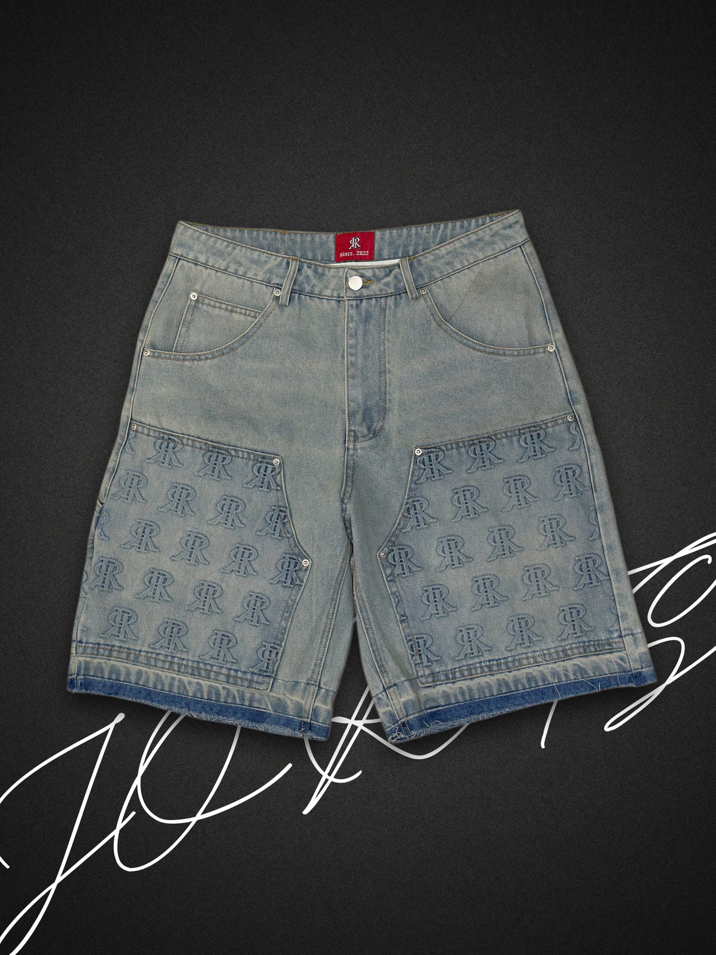 “PATTERRN JORTS” SHORTS