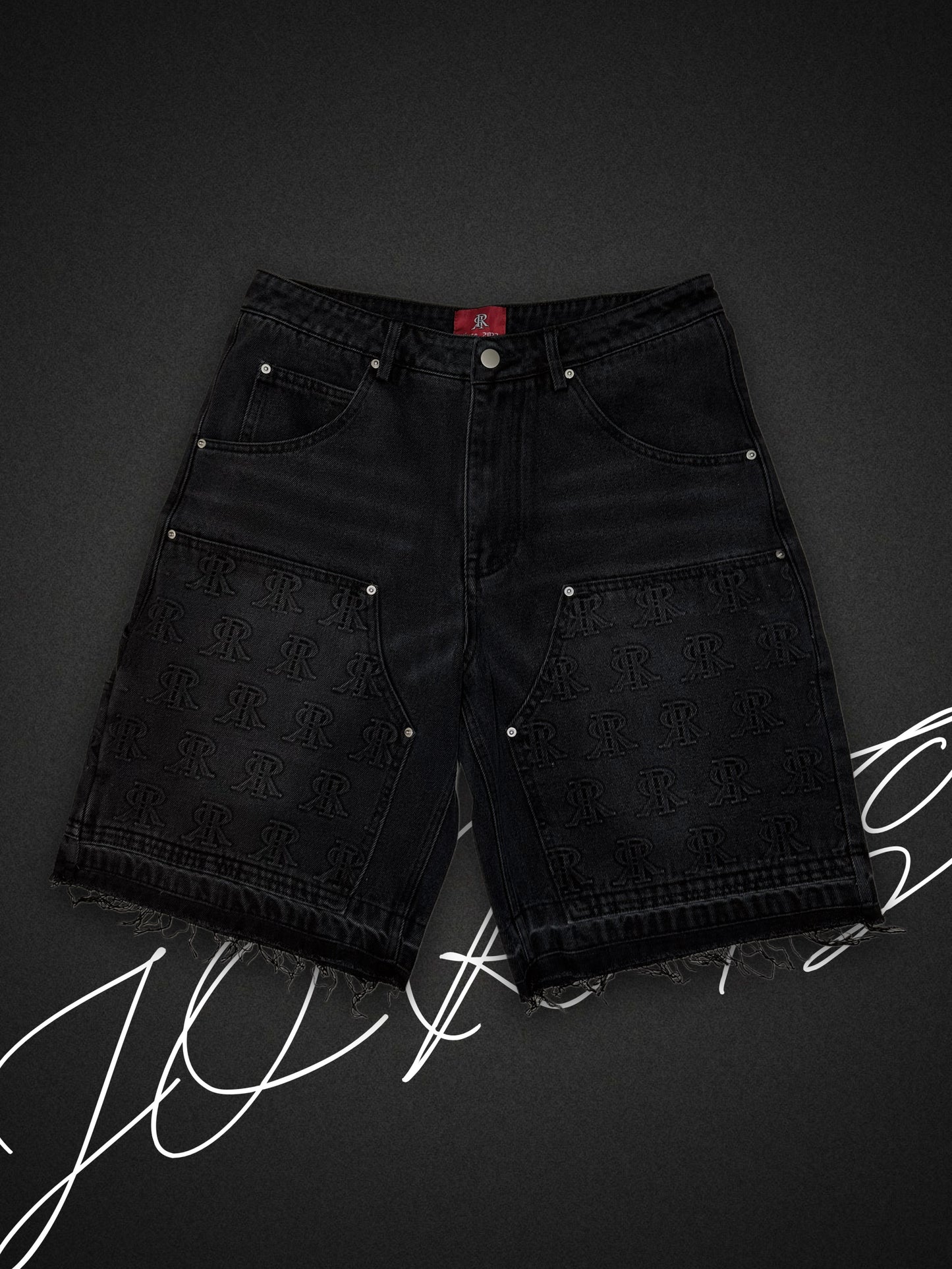 “PATTERRN JORTS” SHORTS