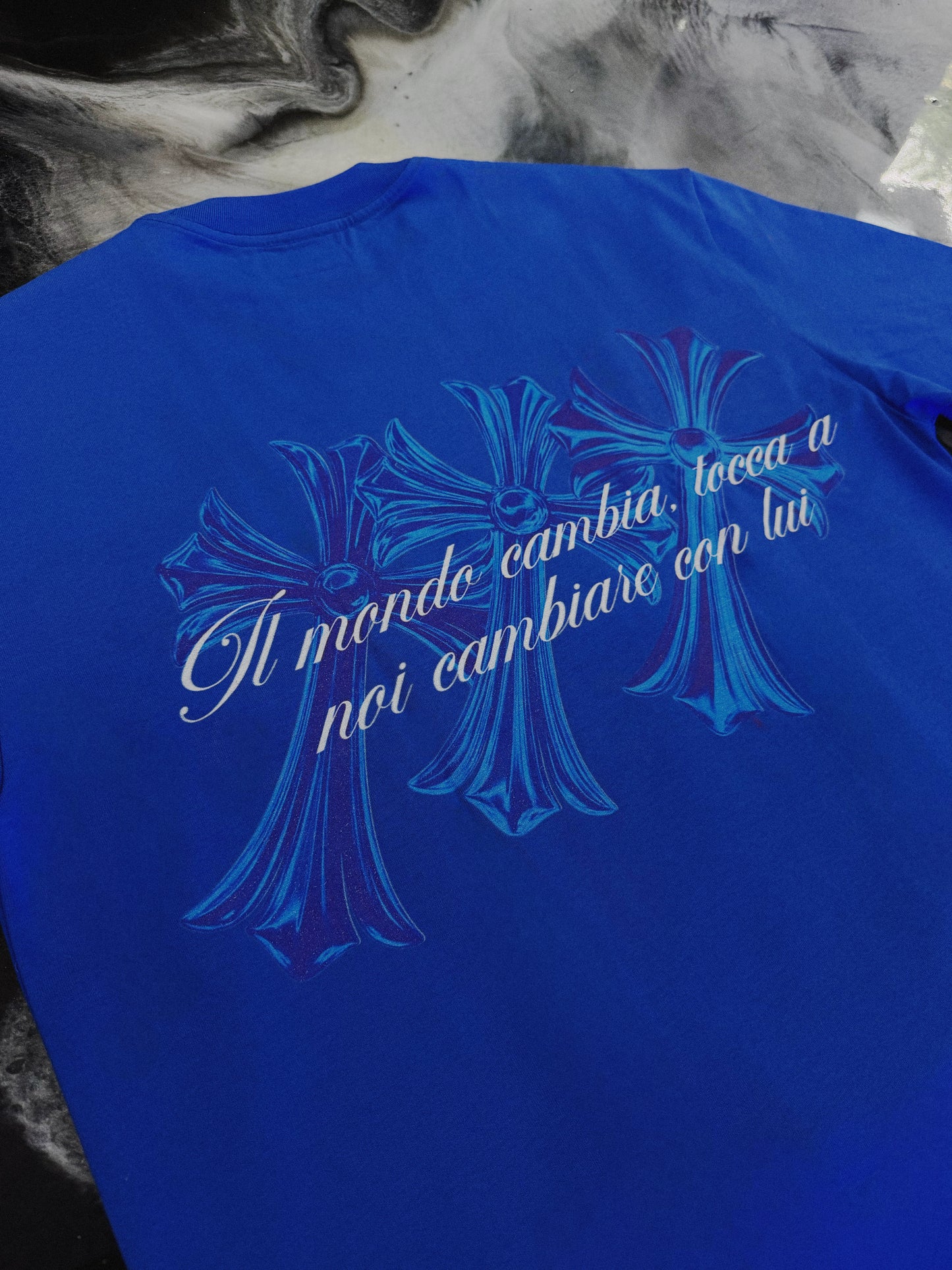 “Crânes bleus” T-SHIRT