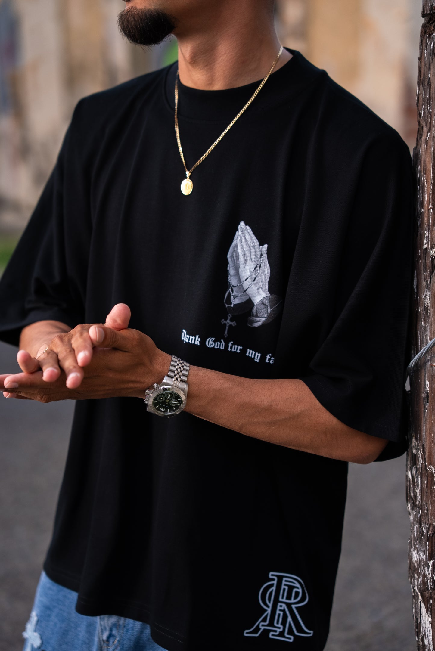 “thanks God” BOXY CROP