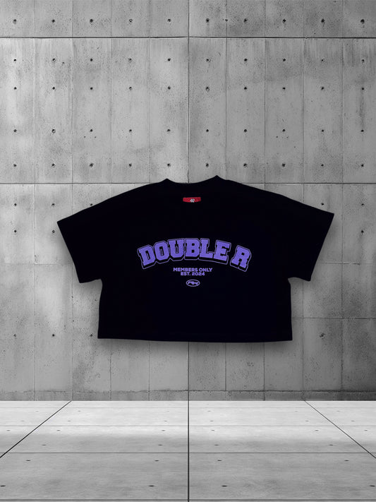 “COLLEGE PRPLE” CROP TOP