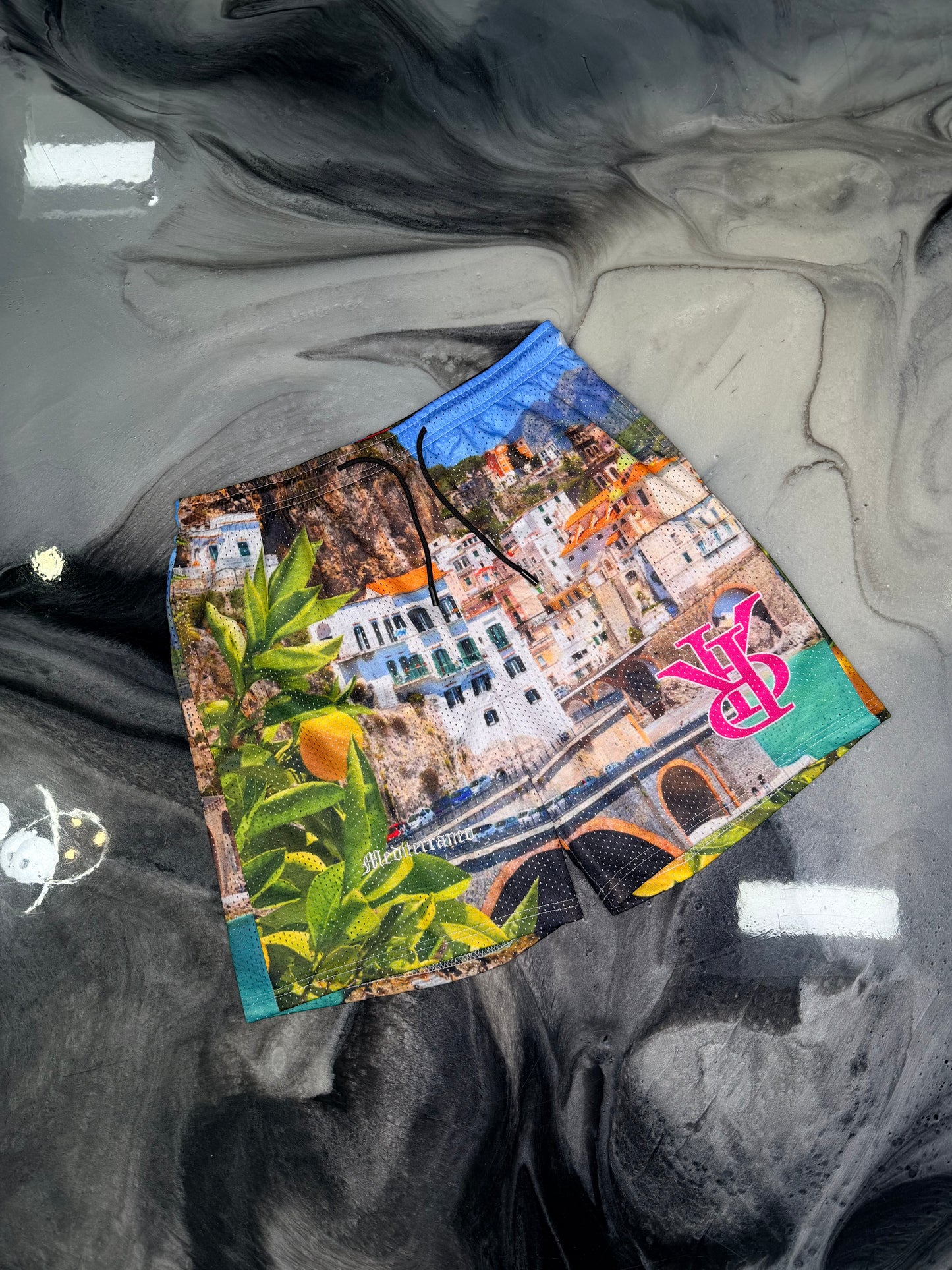 “mediteRRaneo” SHORTS