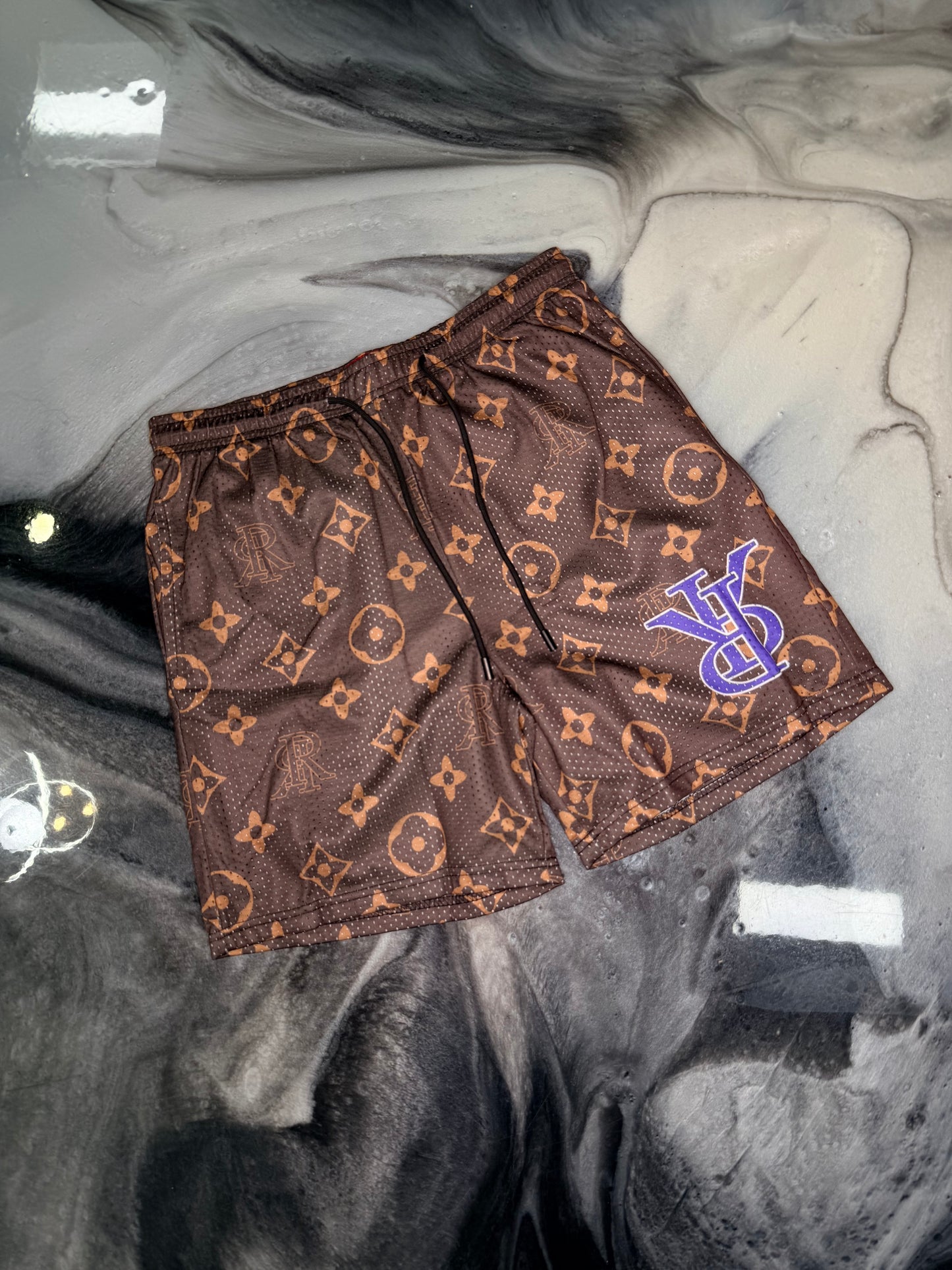 “RR PATTERN” SHORTS