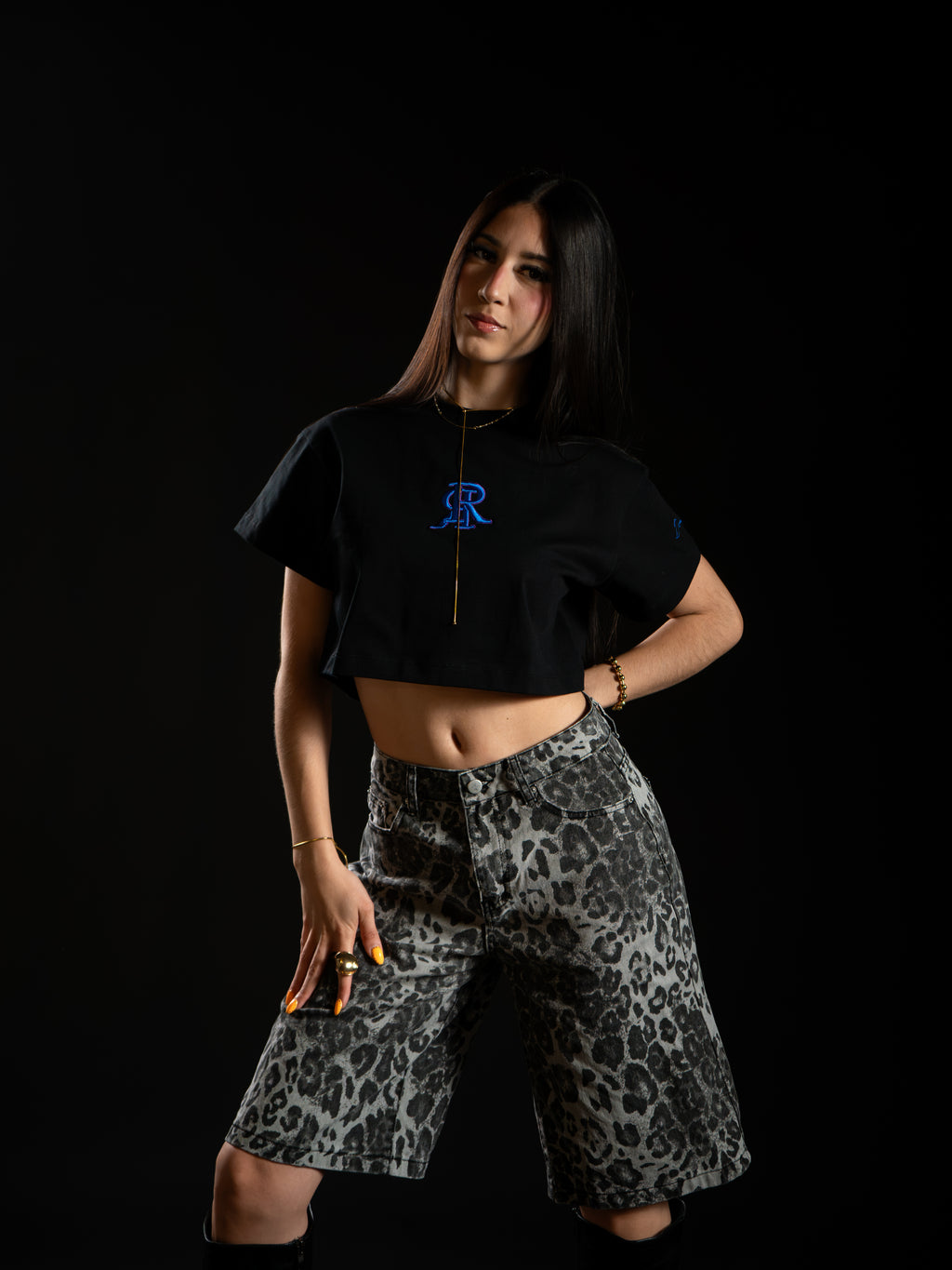 “daRRk beriz” CROP TOP