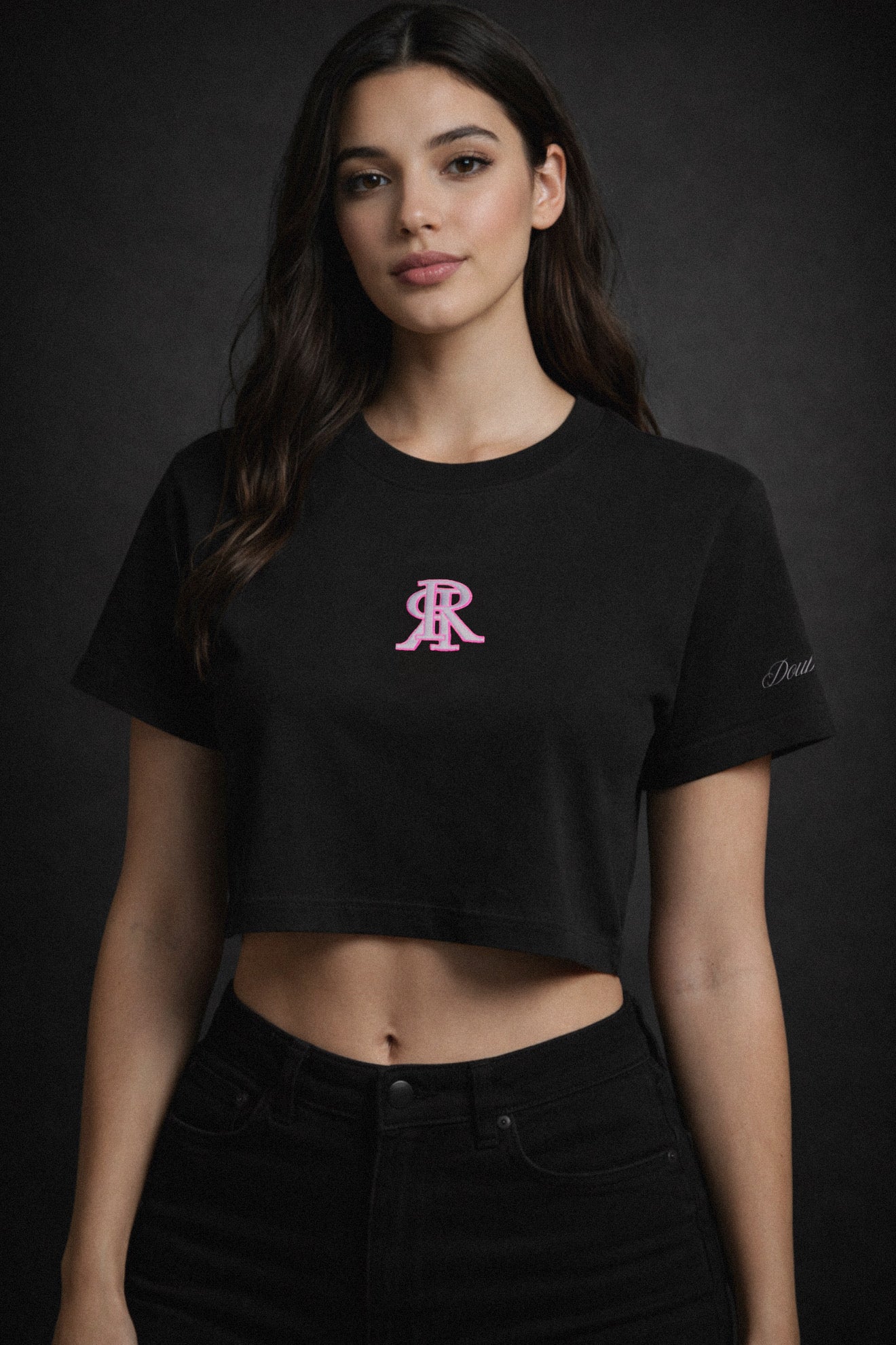 “peaRRl” CROP TOP