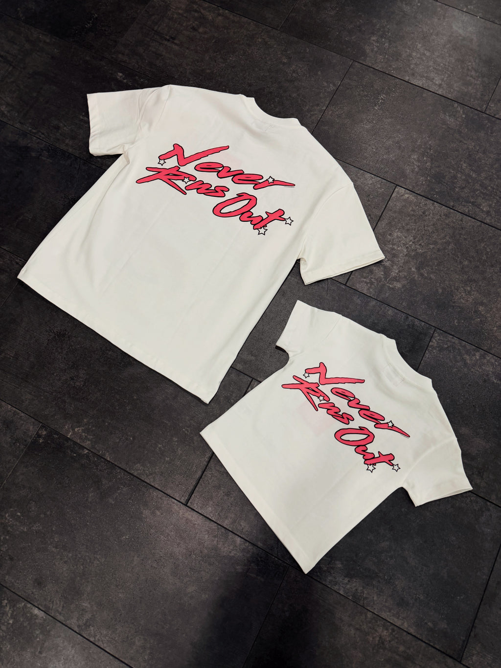 “neveRR runs out” KIDS SIZE