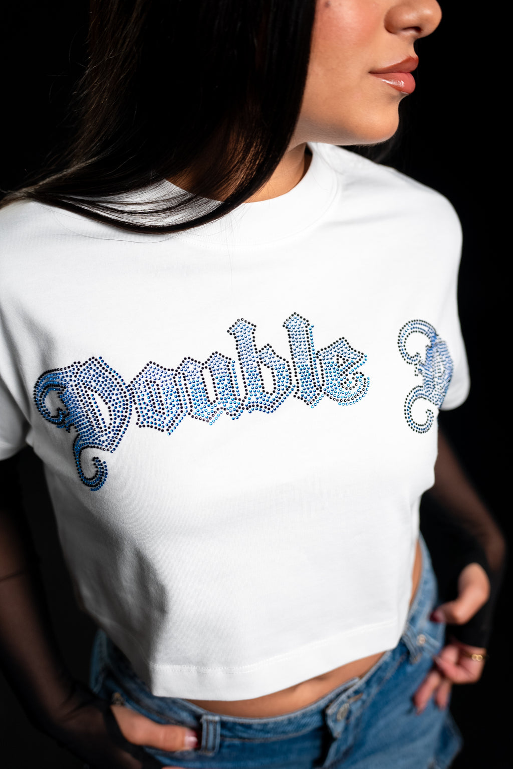 “aquaRRella” CROP TOP