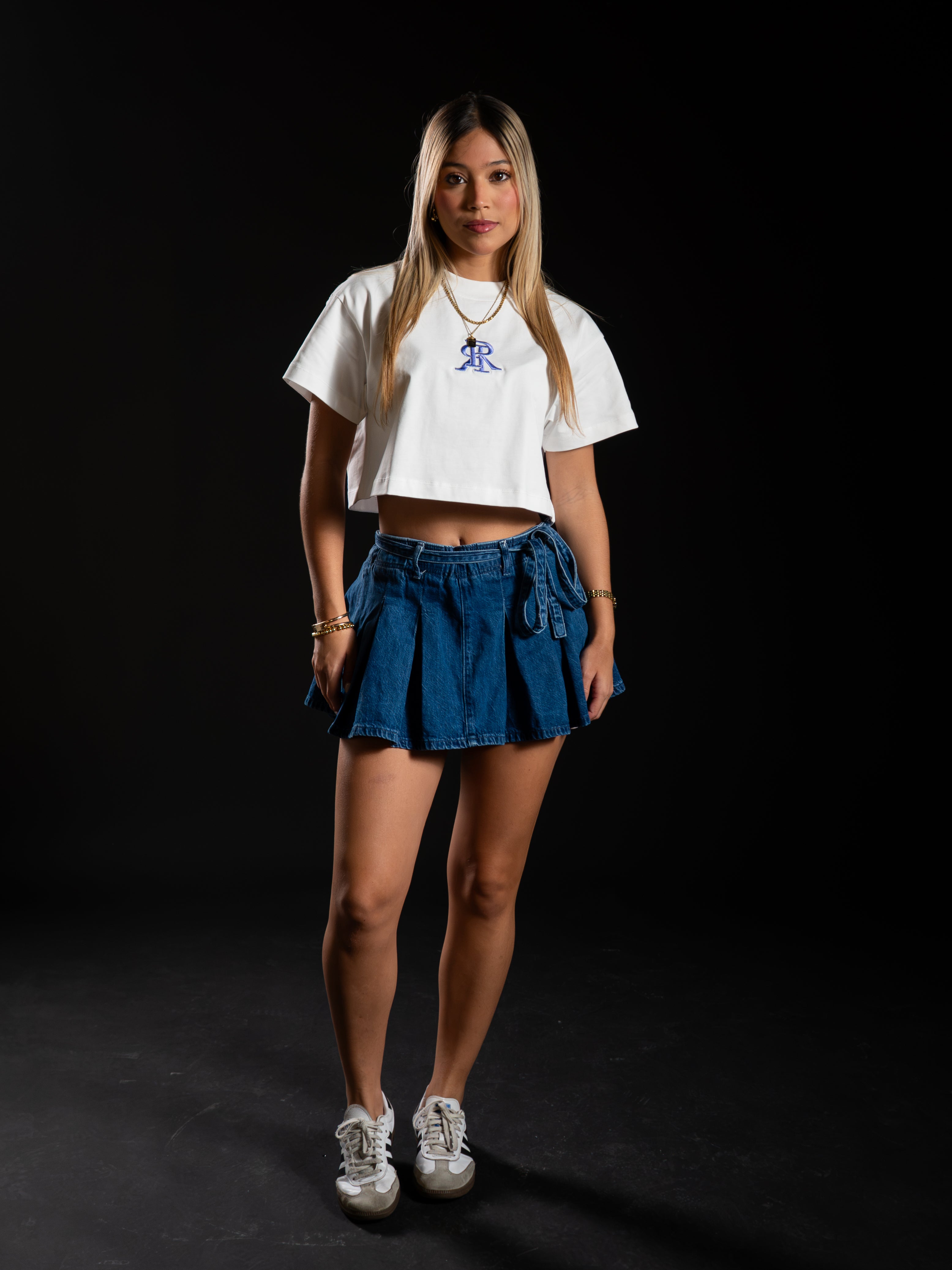 “lilaRRe” CROP TOP