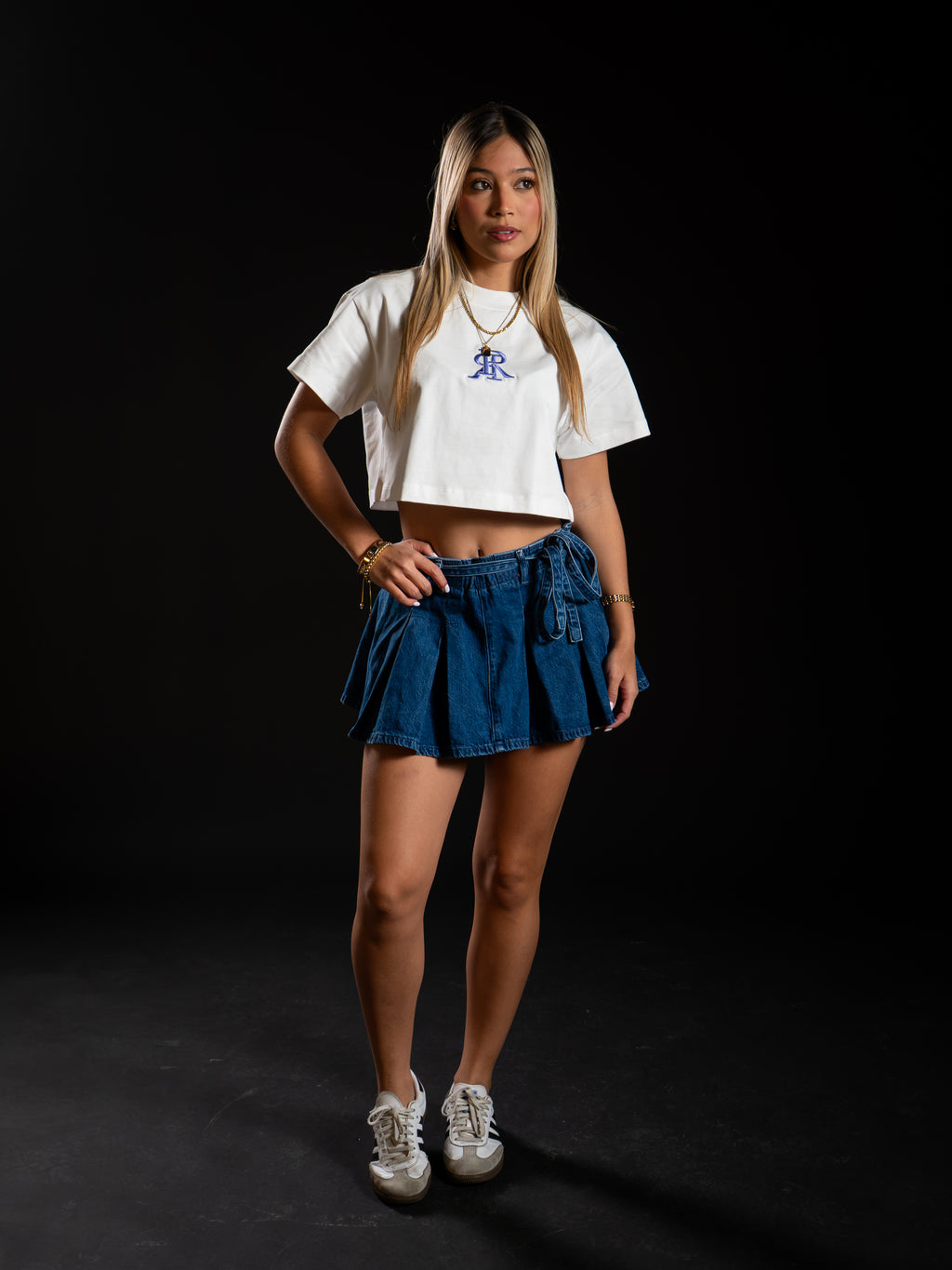 “lilaRRe” CROP TOP