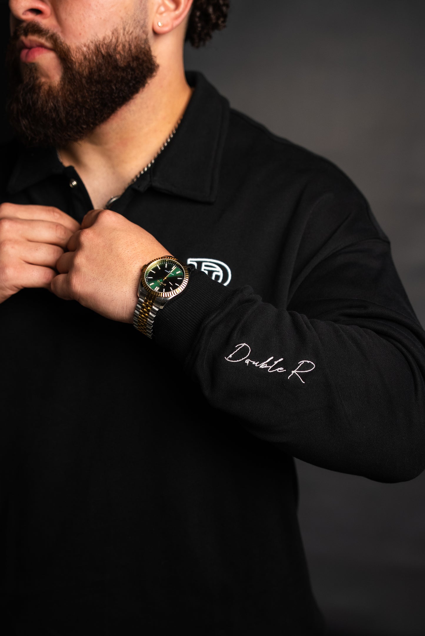 “blck tourmaline” Sweater Polo