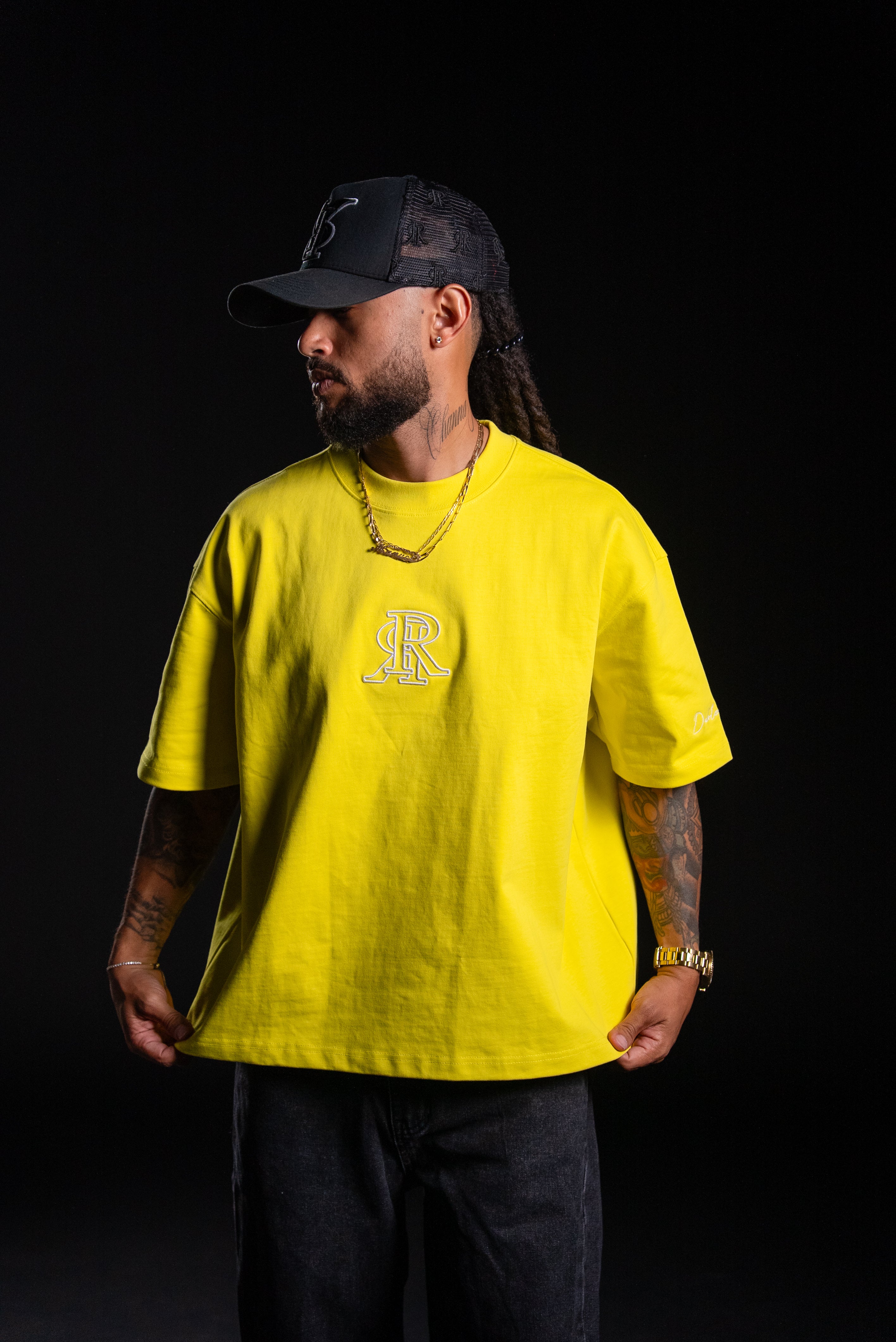 “thanjeRR” BOXY CROP T-SHIRT
