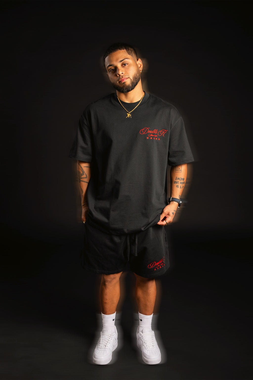 “RRed line” FIVE STARRS T-SHIRT