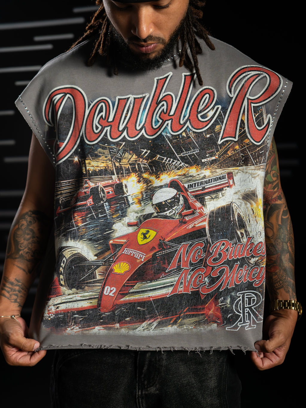 “no meRRcy” TANK TOP