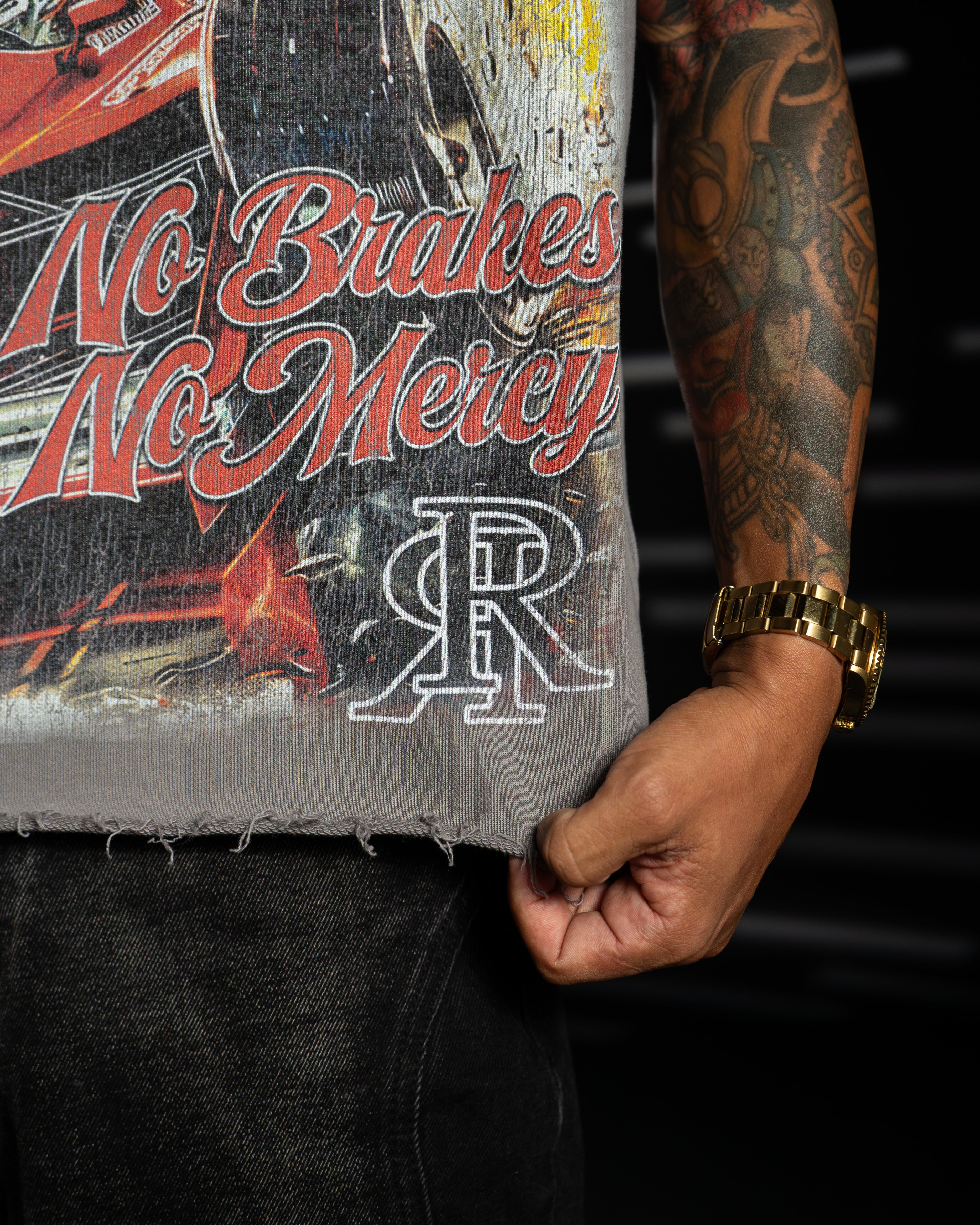 “no meRRcy” TANK TOP