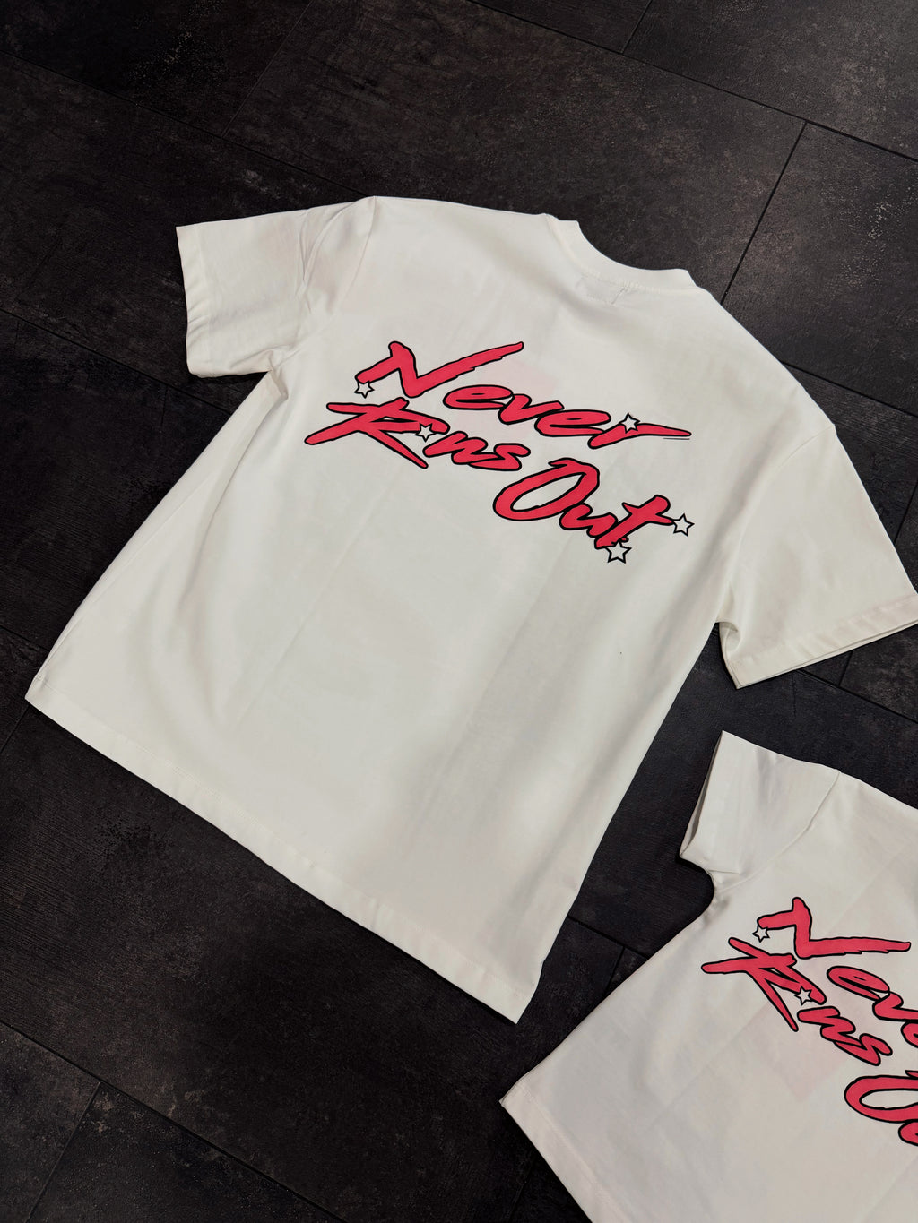 “neveRR runs out” ADULT SIZE
