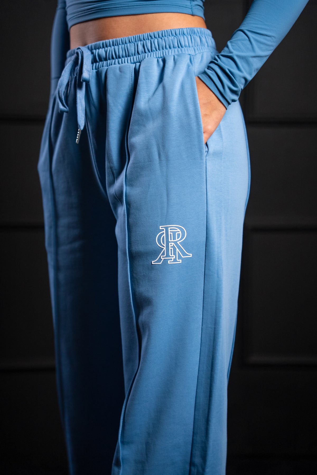 “Bleu de ciel” SWEAT PANTS