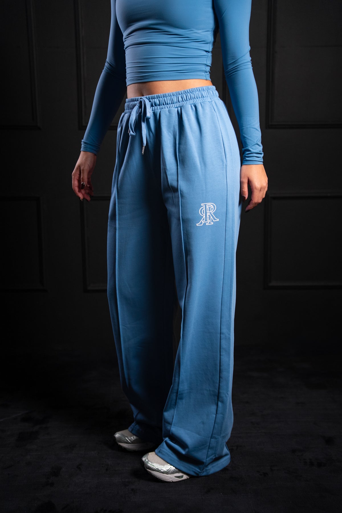 “Bleu de ciel” SWEAT PANTS